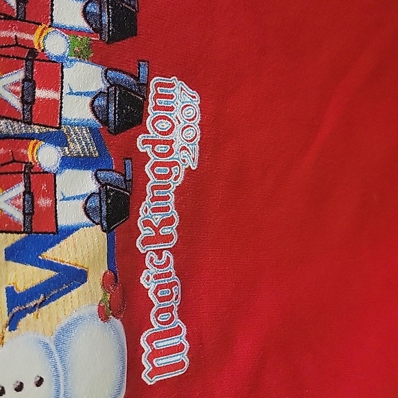 Almost Vintage Disney World Christmas Sweatshirt - Picture 4 of 7